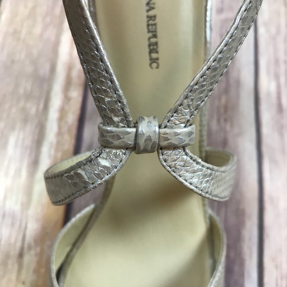 Women’s Banana Republic Wedge Sandals Size 10 - Picture 7 of 8